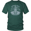 Allfather Odin Norse Futhark Runes Cotton T-ShirtT-shirtDistrict Unisex ShirtDark GreenS