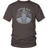 Allfather Odin Norse Futhark Runes Cotton T-ShirtT-shirtDistrict Unisex ShirtHeather BrownS