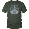 Allfather Odin Norse Futhark Runes Cotton T-ShirtT-shirtDistrict Unisex ShirtOliveS