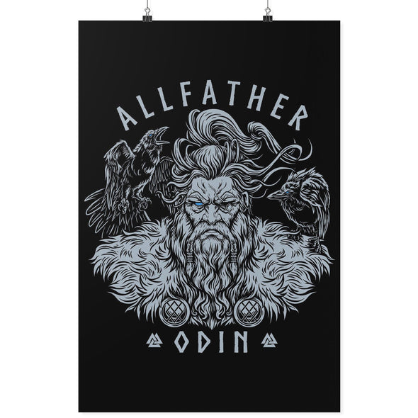 Allfather Odin PosterPosters 224x36