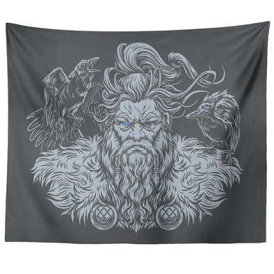 Allfather Odin TapestryTapestries60" x 50"