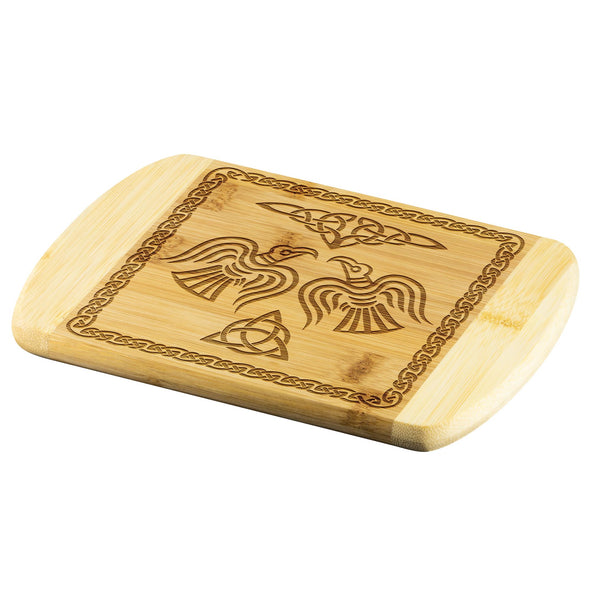 Celtic Knot Ravens Wood Cutting BoardWood Cutting Boards