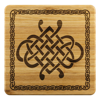 Celtic Knotwork Wood Coasters x4CoastersBamboo Coaster - 4pc