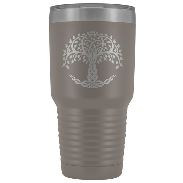 Celtic Tree of life Etched Tumbler 30ozTumblersPewter