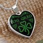 Choose Love Celtic Irish Gaelic Heart NecklaceJewelry