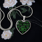 Choose Love Celtic Irish Gaelic Heart NecklaceJewelry