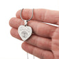 Engraved heart necklace testJewelry