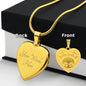 Engraved heart necklace testJewelry