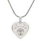 Engraved heart necklace testJewelryPolished Stainless SteelNo
