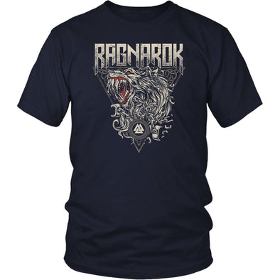 Fenrir Ragnarok T-ShirtT-shirtDistrict Unisex ShirtNavyS