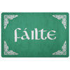 Gaelic Failte DoormatDoormatKelly Green