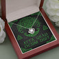 Gaelic I Love You Tree of Life Celtic Knot NecklaceJewelryMahogany Style Luxury Box