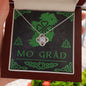 Gaelic My Love Ireland Celtic Knot NecklaceJewelryMahogany Style Luxury Box