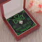 GaelicMy Love Shamrock Celtic Knot NecklaceJewelry