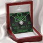 GaelicMy Love Shamrock Celtic Knot NecklaceJewelry