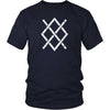 Gungnir Odin Symbol T-ShirtT-shirtDistrict Unisex ShirtNavyS