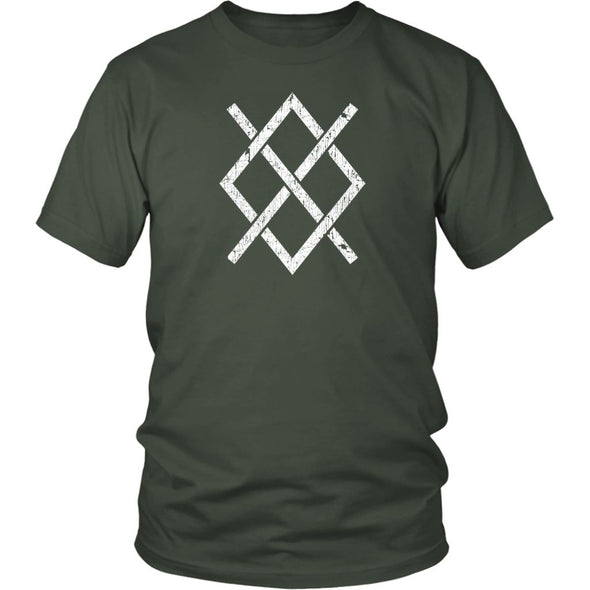 Gungnir Odin Symbol T-ShirtT-shirtDistrict Unisex ShirtOliveS