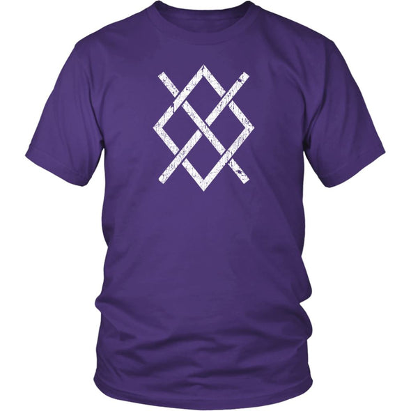 Gungnir Odin Symbol T-ShirtT-shirtDistrict Unisex ShirtPurpleS