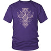 Huginn Muninn Geri Freki T-ShirtT-shirtDistrict Unisex ShirtPurpleS