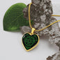 I Love You Gaelic Celtic Knot Irish Heart NecklaceJewelry