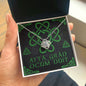 I Love You Gaelic Celtic Knot NecklaceJewelry