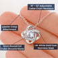 I Love You Gaelic Celtic Knot NecklaceJewelry