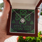I Love You Gaelic Celtic Knot NecklaceJewelry