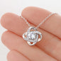 I Love You Gaelic Celtic Knot NecklaceJewelry