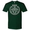 Mjolnir Viking Torc T-Shirt DistressedT-shirtNext Level Mens ShirtForest GreenS