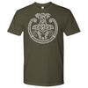 Mjolnir Viking Torc T-Shirt DistressedT-shirtNext Level Mens ShirtMilitary GreenS