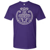 Mjolnir Viking Torc T-Shirt DistressedT-shirtNext Level Mens ShirtPurpleS