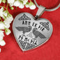 Norse I Love You Elder Futhark Runes Raven Heart NecklaceJewelry