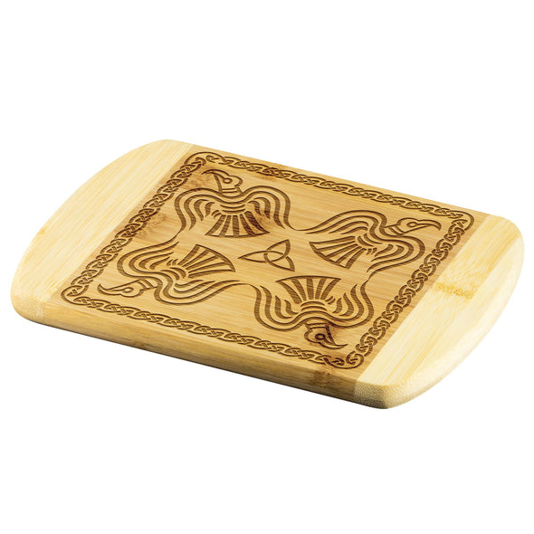 Norse Ravens Triquetra Knotwork Wood Cutting BoardWood Cutting Boards