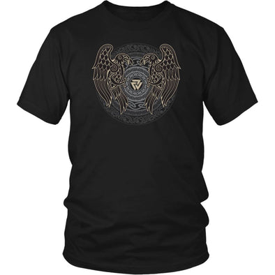 Norse Ravens Valknut ShirtT-shirtDistrict Unisex ShirtBlackS