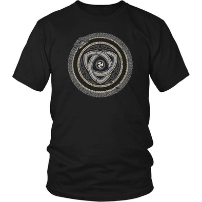 Norse Serpent Ouroboros ShirtT-shirtDistrict Unisex ShirtBlackS