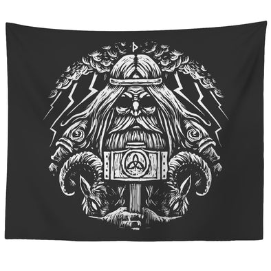 Norse Thor Wall TapestryTapestries60" x 50"