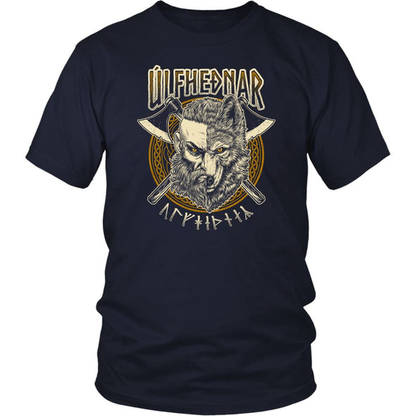 Norse Ulfhednar Viking T-ShirtT-shirtDistrict Unisex ShirtNavyS