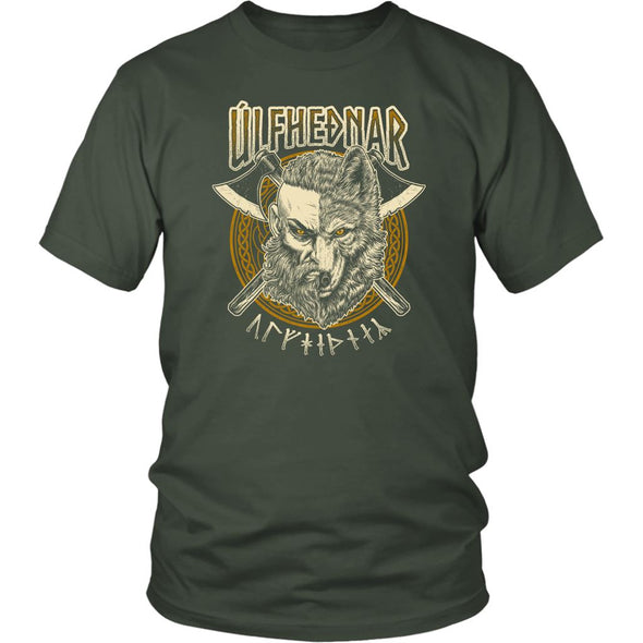 Norse Ulfhednar Viking T-ShirtT-shirtDistrict Unisex ShirtOliveS