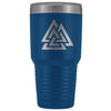 Norse Valknut Etched Tumbler 30ozTumblersBlue