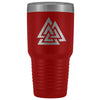 Norse Valknut Etched Tumbler 30ozTumblersRed
