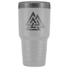 Norse Valknut Etched Tumbler 30ozTumblersWhite