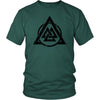 Norse Valknut T-ShirtT-shirtDistrict Unisex ShirtDark GreenS