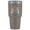 Norse Valknut Triangle Circle Etched Tumbler 30ozTumblersPewter