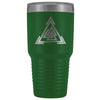 Norse Valknut Triangle Etched Tumbler 30ozTumblersGreen