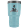 Norse Valknut Triangle Etched Tumbler 30ozTumblersLight Blue
