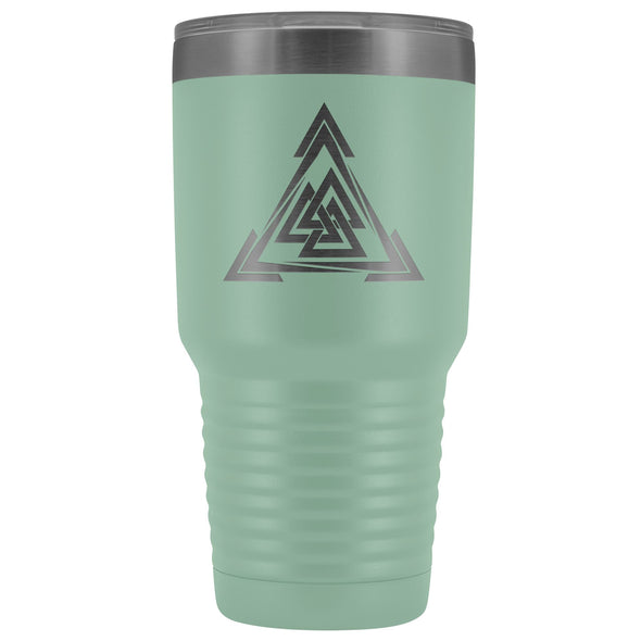 Norse Valknut Triangle Etched Tumbler 30ozTumblersTeal