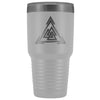 Norse Valknut Triangle Etched Tumbler 30ozTumblersWhite