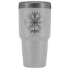 Norse Vegvisir Compass Etched Tumbler 30ozTumblersWhite