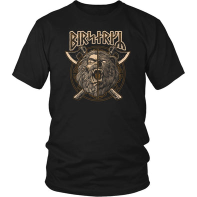 Norse Viking Berserker Runes T-ShirtT-shirtDistrict Unisex ShirtBlackS