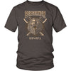 Norse Viking Berserker T-ShirtT-shirtDistrict Unisex ShirtHeather BrownS